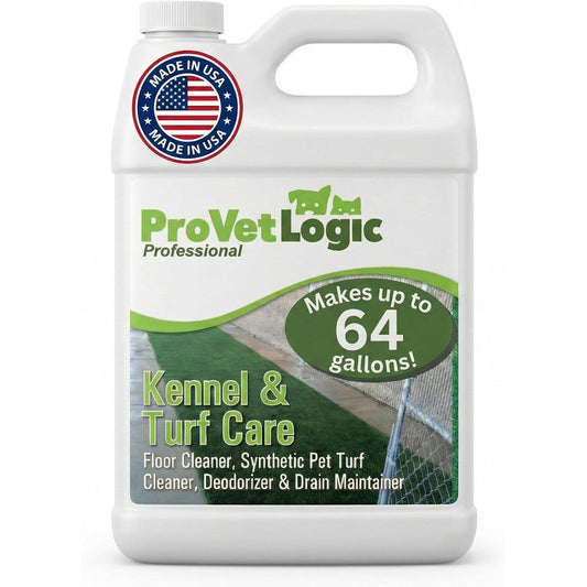 ProVetLogic Kennel And Turf Care Concentrated Floor Cleaner Deodorizer And Drain Maintainer 1 Gallon