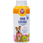 Arm And Hammer For Pets Odor Control Dry Shampoo Powder For Dogs And Puppies Kiwi Blossom Scent 4.2 Ounces