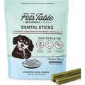 The Pets Table Dental Chews For Dogs Chicken Mint And Parsley Flavor Teeth Cleaning Treats 28 Count 20 Ounce