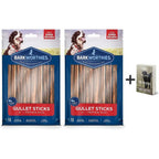 Barkworthies Beef Gullet Sticks For Dogs 2 Pack Of 12 Count Total All Natural Protein Rich Dental Chews 6 Inch Sticks