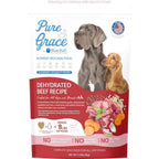 Blue Ball Pet Nutrition Pure Grace Dehydrated Beef Recipe Dog Food For All Life Stages 2.2 Pounds