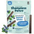Shameless Pets The Tooth Berry Blueberry And Mint Dental Chews For Dogs Grain Free Teeth Cleaning Treats 8 Sticks 7.2 Ounces