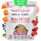Healthybud Lamb And Salmon Freeze Dried Raw Dog Food Patties Grain Free High Protein Complete Meal For All Life Stages 14.1 Ounces
