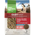 Only Natural Pet EasyRaw Dehydrated Raw Dog Food Formula Grass Fed Beef And Sweet Potato Flavor Low Glycemic Paleo Friendly Two Pound Bag