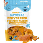 Hotspot Pets Dehydrated Natural Pumpkin Slices For Dogs Crunchy Digestive Support Treats 1 Pound Resealable Bag USA Imported