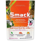 Smack Pet Food Caribbean Salmon Fusion Raw Dehydrated Dog Food 7.4 Ounce Bag Authentic USA Imported Nutrition For Dogs