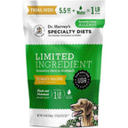 Dr. Harvey's Specialty Diet Limited Ingredient Turkey Recipe Human Grade Dehydrated Dog Food For Sensitive Stomachs And Allergies Trial Size 5.5 Ou...
