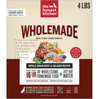 The Honest Kitchen Human Grade Wholemade Dehydrated Whole Grain Dog Food Beef And Salmon Recipe 4 Pound Box Makes 16 Pounds