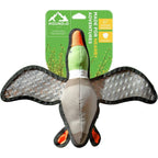 Hound2O Flying Duck Plush Dog Toy With Chuckler Squeaker And Durable Ballistic Nylon Construction For Active Dogs And Tough Chewers