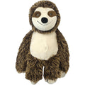 Multipet Bark Buddies Sloth Dog Plush Toy 10 Inch Squeaky Stuffed Animal For Cuddling And Playtime