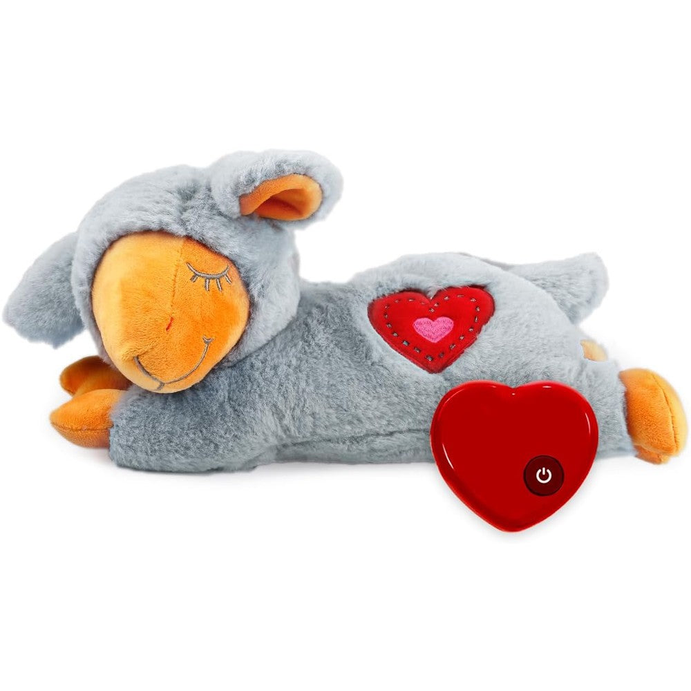 All For Paws Heart Beat Dog Toy Puppy Sleeping Buddy Cuddle Toy For Crate Training And Anxiety Relief