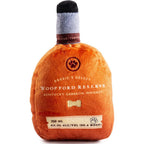 Haute Diggity Dog Woofford Reserve Bourbon Bottle Parody Plush Dog Toy For Medium And Large Dogs With Interactive Squeaker And Crinkle Texture