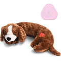 Moropaky Heartbeat Stuffed Puppy Toy For Pet Anxiety Relief Behavioral Sleep Aid And Crate Training 390 Grams