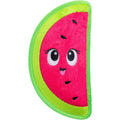 Outward Hound Tough Skinz Durable Squeaky Dog Toy With Two Tough Layers, Watermelon Design, Red, Medium Size