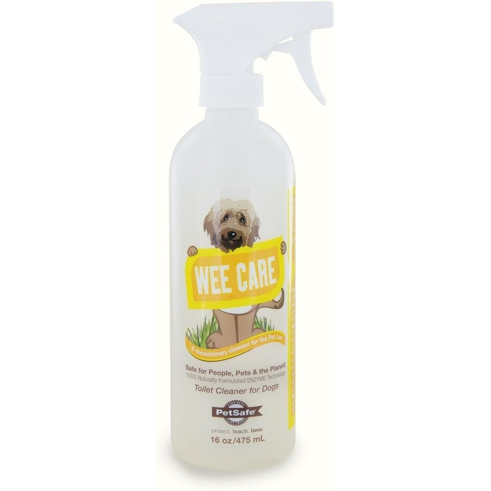 PetSafe Wee Care Pet Loo Enzyme Cleaner Biodegradable Chemical Free Stain And Odor Eliminator For Synthetic Grass And Carpets 16 Ounce