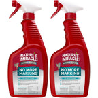 Nature's Miracle Advanced Platinum No More Marking Dog Training Spray Repellent Scent Indoor Behaviour Corrector Twenty Four Fluid Ounce Pack Of Two