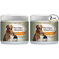 Smells BEGONE Air Freshener Pet Odor Absorber Gel Formulated With Essential Oils Citrus Scent Fifteen Ounce Two Pack