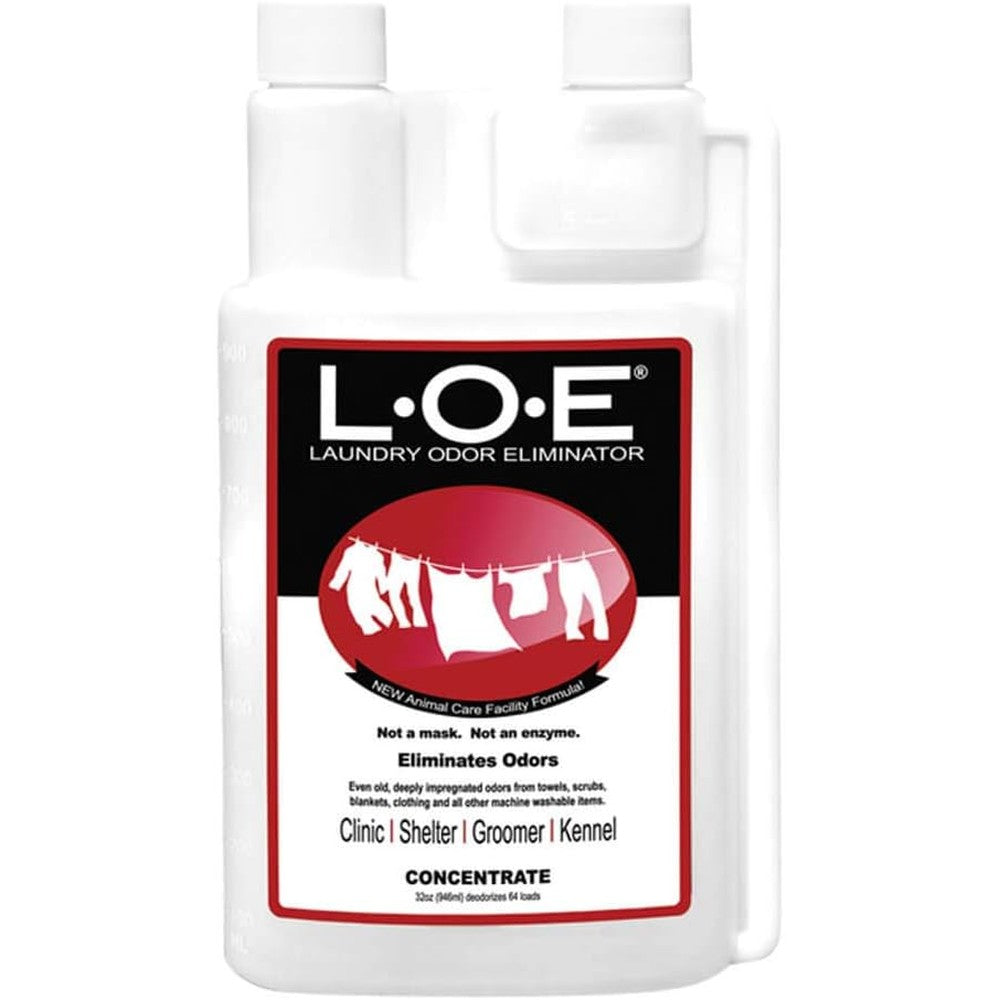 Odorcide Laundry Odor Eliminator Concentrate Vet Strength Pet Smell And Urine Deodorizer Additive For Machine Washable Fabrics 32 Ounce