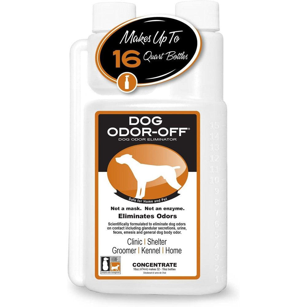 Odorcide Thornell Dog Odor-Off Carpet Concentrate Professional Pet Smell Eliminator For Urine And Feces Sixteen Ounces