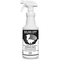 Odorcide Skunk-Off Pet Odor Eliminator Spray Unscented Liquid Soaker Ready To Use Non Enzymatic Formula Safe For Head And Face Thirty Two Ounce