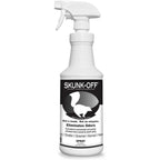 Odorcide Skunk-Off Pet Odor Eliminator Spray Unscented Liquid Soaker Ready To Use Non Enzymatic Formula Safe For Head And Face Thirty Two Ounce