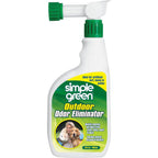 Simple Green Outdoor Pet Odor Eliminator For Dogs Natural Enzyme Formula Ideal For Artificial Grass And Patio Hose End Sprayer Thirty Two Ounce