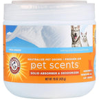 Arm And Hammer Pet Scents Gel Odor Eliminator Baking Soda Deodorizer For Pet Rooms And Litter Box Areas Fresh Breeze Scent 15 Ounce