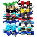 PET SHOW Adjustable Cute Dog Bow Ties Collar For Small Dogs And Cats Assorted Boy Bowties Pet Grooming Accessories Pack Of 50