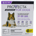 Provecta Advanced Flea And Tick Topical Treatment For Large Dogs Weighing Twenty One To Fifty Five Pounds Four Month Supply