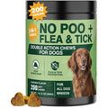 NEXZL 200 Count Flea And Tick Prevention Chews And Coprophagia Stool Eating Deterrent For Dogs With Digestive Enzymes And Probiotics