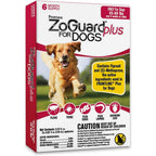 ZoGuard Plus Flea And Tick Prevention For Large Dogs Forty Five To Eighty Eight Pounds Six Month Supply Six Applicators