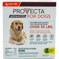 Provecta Advanced Flea And Tick Topical Treatment For Extra Large Dogs Over Fifty Five Pounds Four Month Supply