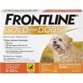 Frontline Gold Flea And Tick Treatment For Small Dogs And Puppies Five To Twenty Two Pounds Triple Action Topical Formula Pack Of Three