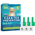 Lerqua Flea And Tick Prevention For Small Dogs Six Month Supply Topical Fast Acting Treatment Drops For Dogs Weighing Five To Twenty Two Pounds