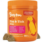 Zesty Paws Flea And Tick Prevention For Dogs Chewable Roasted Chicken Flavor 90 Count