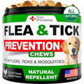 Vet Promise Flea And Tick Prevention For Dogs Chewables Natural Pest Control Oral Supplement Tablets All Breeds And Ages Chicken Flavor 120 Tablets