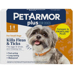 PetArmor Plus Flea And Tick Prevention For Small Dogs Vet Quality Waterproof Topical Fast Acting Treatment 5 To 22 Pounds 1 Dose