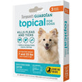 Sergeant's Guardian Flea And Tick Squeeze On Topical Treatment For Small And Medium Dogs 7 To 33 Pounds, 3 Count