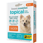 Sergeant's Guardian Flea And Tick Squeeze On Topical Treatment For Small And Medium Dogs 7 To 33 Pounds, 3 Count