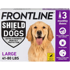 Frontline Shield Flea And Tick Topical Treatment For Large Dogs Forty One To Eighty Pounds Three Month Supply Premium Pest Prevention
