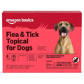 Amazon Basics Flea And Tick Topical Treatment And Prevention For Extra Large Dogs Eighty Nine To One Hundred Thirty Two Pounds 6 Count