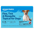 Amazon Basics Flea Tick and Mosquito Topical Treatment and Prevention for Medium Dogs Eleven to Twenty Pounds Six Count