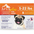 Apex Animal Health Plus Flea And Tick Prevention For Small Dogs Five To Twenty Two Pounds Three Month Supply Three Count