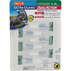 Hartz UltraGuard Dual Action Flea And Tick Topical Dog Treatment And Flea And Tick Prevention For Small Dogs Five To Fourteen Pounds Six Count