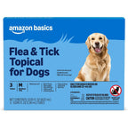 Amazon Basics Flea And Tick Topical Treatment For Medium Dogs 23 To 44 Pounds Fast Acting And Long Lasting Three Count Packaging May Vary
