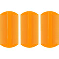 Gwozi Double Sided Flea Comb For Cats And Dogs Fine Tooth Grooming Brush Set For Pet Dandruff And Lice Removal 3 Pieces