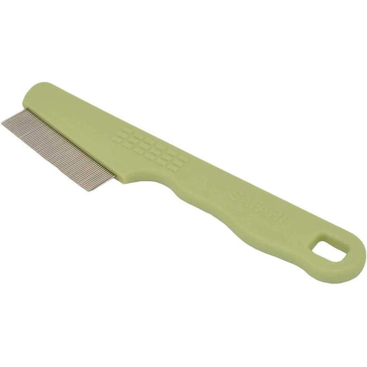 Coastal Safari Dog Flea Comb For Longhaired Breeds 6.25 Inch Length By 1.625 Inch Width Professional Grooming Tool