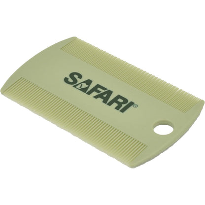 Coastal Pet Safari Double-Sided Grooming Comb For Short Hair Dogs Flea Prevention And Detection Tool