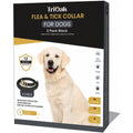 TevraPet Flea And Tick Collar For Dogs Total 12 Month Protection 2 Pack Gray Waterproof And Odorless Pest Prevention For Dogs And Puppies