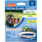 Hartz UltraGuard Reflecting Flea And Tick Collar For Dogs And Puppies Fits Up To 26 Inch Necks 1 Count